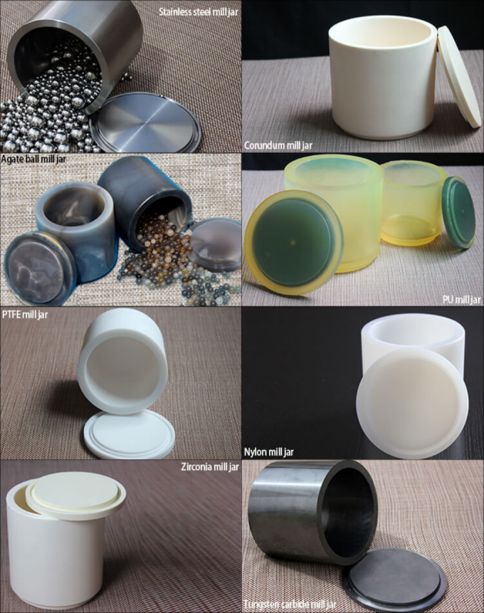 Polished ZrO₂ Ceramic Ball Mill Jar